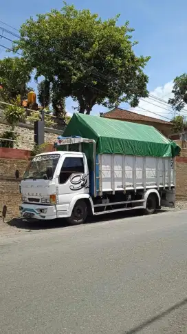 Truk Izusu elf 2012 mesin baru ganti