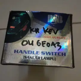 Switch lampu, Saklar kiri Supra X 100 KEV Merk BMB like new