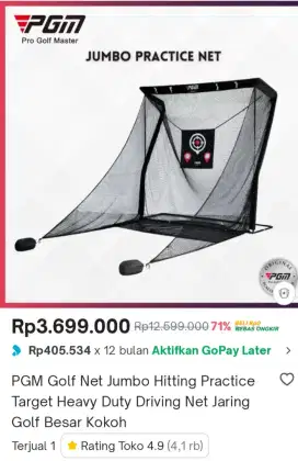 PGM Golf Net Jumbo