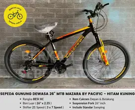 PROMO BARU Sepeda Gunung Dewasa 26” inch Mazara By PACIFIC MURAH