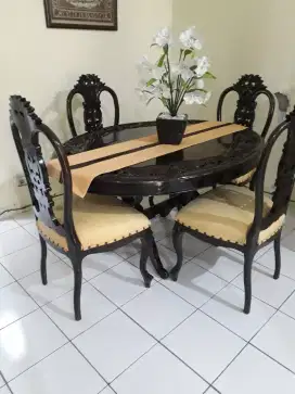 Meja Makan Jati Lawas