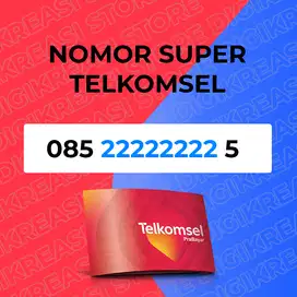 NOMOR CANTIK TELKOMSEL PRABAYAR OKTA SUPER