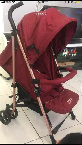 Stroller baby pliko murah