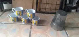 Slhkn plh slh 1 dr se paket gelas kramik atau gelas blender murah sj