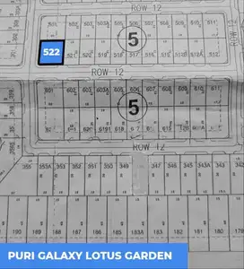 SUPER MURAH! DIJUAL TANAH KAVLING PURI GALAXY LOTUS GARDEN! DEKAT MERR