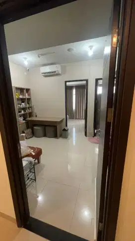 Sewa nett murah- klaska residence furnish 1br tinggal masuk bed kulkas