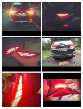 Lampu LED bemper rush Terios SM pasang sejadetabek