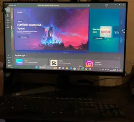 CPU gaming i5 VGA 2GB - Monitor LG Ultra Gear masih garansi