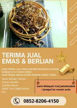 Menerima jual emas dan berlian dari toko lain