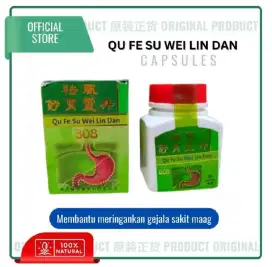 Qu Fe Su Wei Lin Dan 808 Obat Kapsul herbal untuk Maag nyeri LambunG