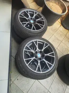 Velg rep m5 R18 Celong PCD 5x120 bonus ban 85 persen upp