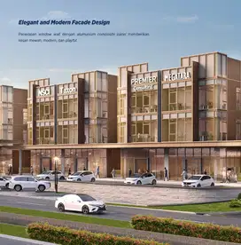 Kantor Business Loft Terekslusif 5 Lantai di Gading Serpong 12x18