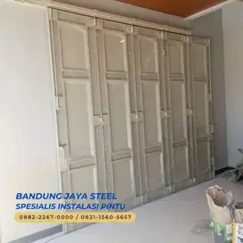 Pasang baru Pintu henderson atau servis/ perbaikan bandung jaya steel