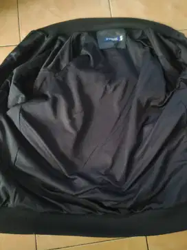 Jaket bomber kulit sintetis