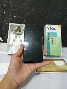 Vivo Y100 Ram 4G ram 8/256 fullset lengkap
