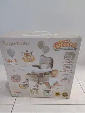 Sugar Baby Sit On Me 4 in 1 Folded Booster Seat & Chair