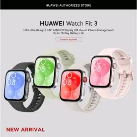 Cicilan huawei watch fit 3 bunga mulai 0%