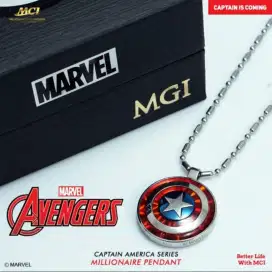 Liontin Pendant Marvel Captain America MCI
