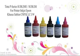 1set Tinta P-Series SUBLIME / SUBLIM 100ml CMYK LC LM Murah