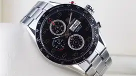 Tag Heuer Carrera Chronograph Automatic Calibre 16 Black Steel 43MM