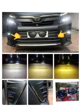 Foglamp Toyota voxy biled SM pasang sejadetabek
