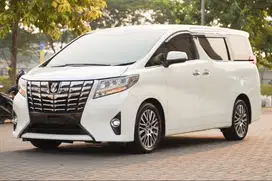 Mobil Nyaman! Toyota Alphard 2.5 G ATPM 2017 Nissan Elgrand