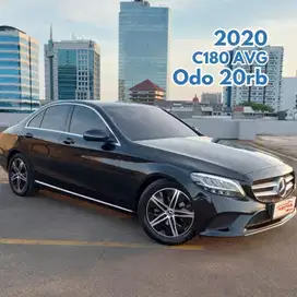 Mercedes Benz C180 AVG 2020 NIK 2019 Black Mercy C 180 Hitam