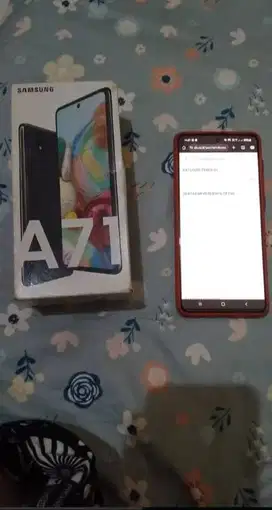 Di jual Hp Samsung A 71.Ram 8.Rp.1.800.000 nagoo