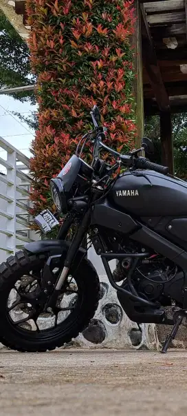 Yamaha xsr 2020. Hitam doff