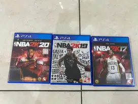 Jual kaset PS 4 ori 100% murah NBA