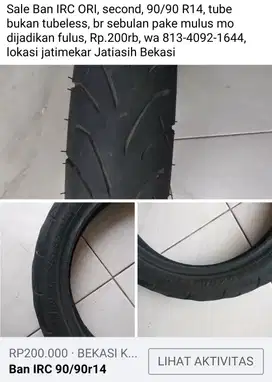 Ban IRC 90/90 R 14