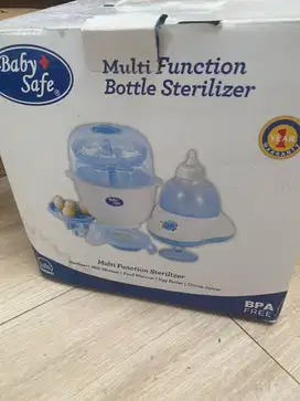 Preloved Multi function bottle sterilizer merk baby safe