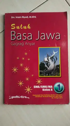 Jual buku Suluh Basa Jawa (Gagrag Anyar) kelas X (1 SMA) Yudhistira