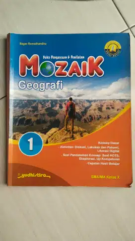 Jual buku Geografi Mozaik 1 utk SMA kelas X