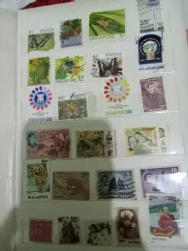 Perangko mix asia