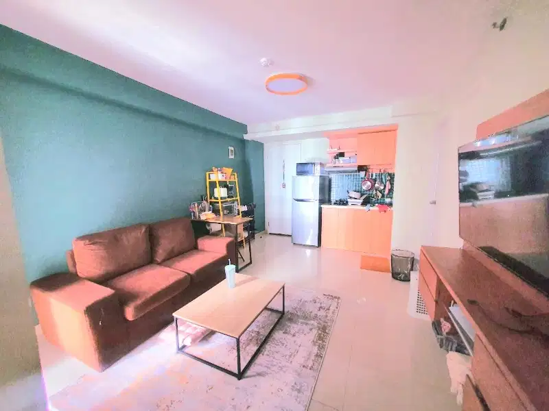 Hot Jual Cepat  2BR Rasa 3 BR Furnished Elegan Siap Huni.Bassura City