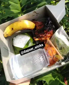 Nasi boxs ayam bakar madu halal & nikmattt