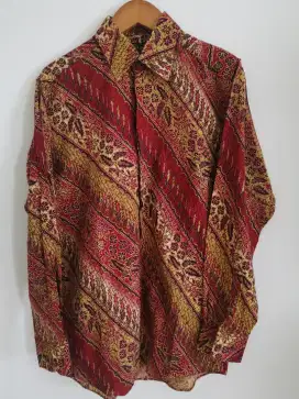 kemeja batik katun