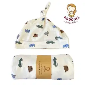 bedong bayi cotton bamboo