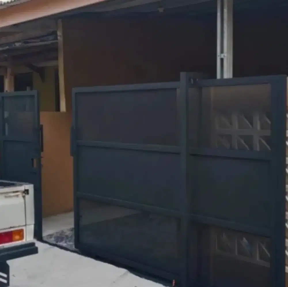 pagar expanda minimalis modern