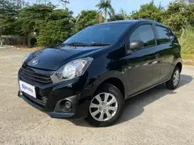 Low Km Daihatsu Ayla 1.0 D Bensin-MT 2022 Hitam AGSR