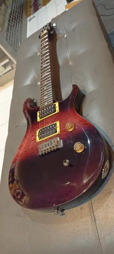 Suara Gahar Gitar PRS Custom Purple HQ