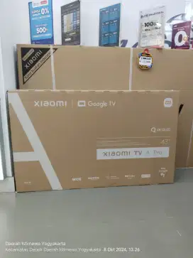 Xiaomi TV APro 43inch 4K QLED bisa cash dan kredit