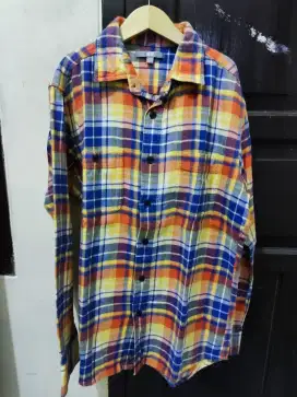 Kemeja Flanel Uniqlo