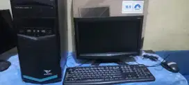 Cpu i5 gen3 plus lcd 16 wide full set siap design, edit, render, dll
