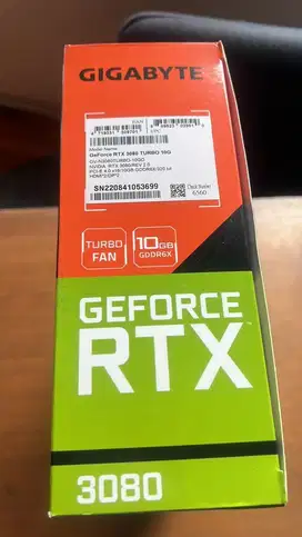 Gigabyte RTX 3080 Super 10 GB