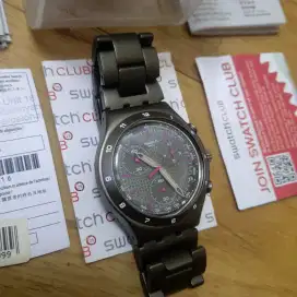 New !! Jam Swatch YCM4002 Chrono Swiss Original Fossil GC Adidas