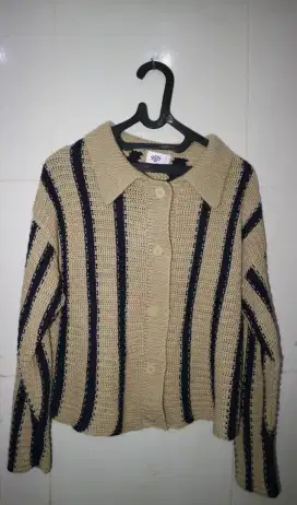 KNIT OUTER STRIP BROWN