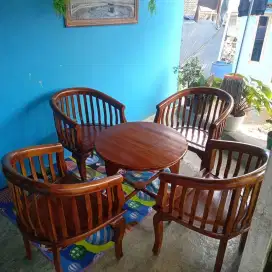 Kursi Teras Jati Lenong Bewati Set