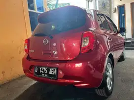 Nissan March 1.2 LAt 2016 Low km 70 ribuan Tt agya/ayla/Brio/Swift